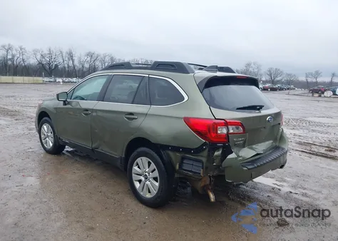 2017 Subaru Outback 2.5I Premium z USA, uszkodzony, nr VIN 4S4BSACC1H3205282